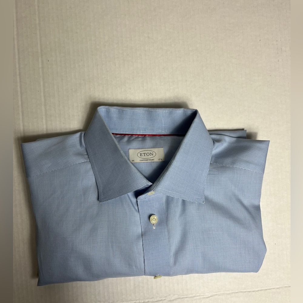 Eton Men's Blue Dress Shirt